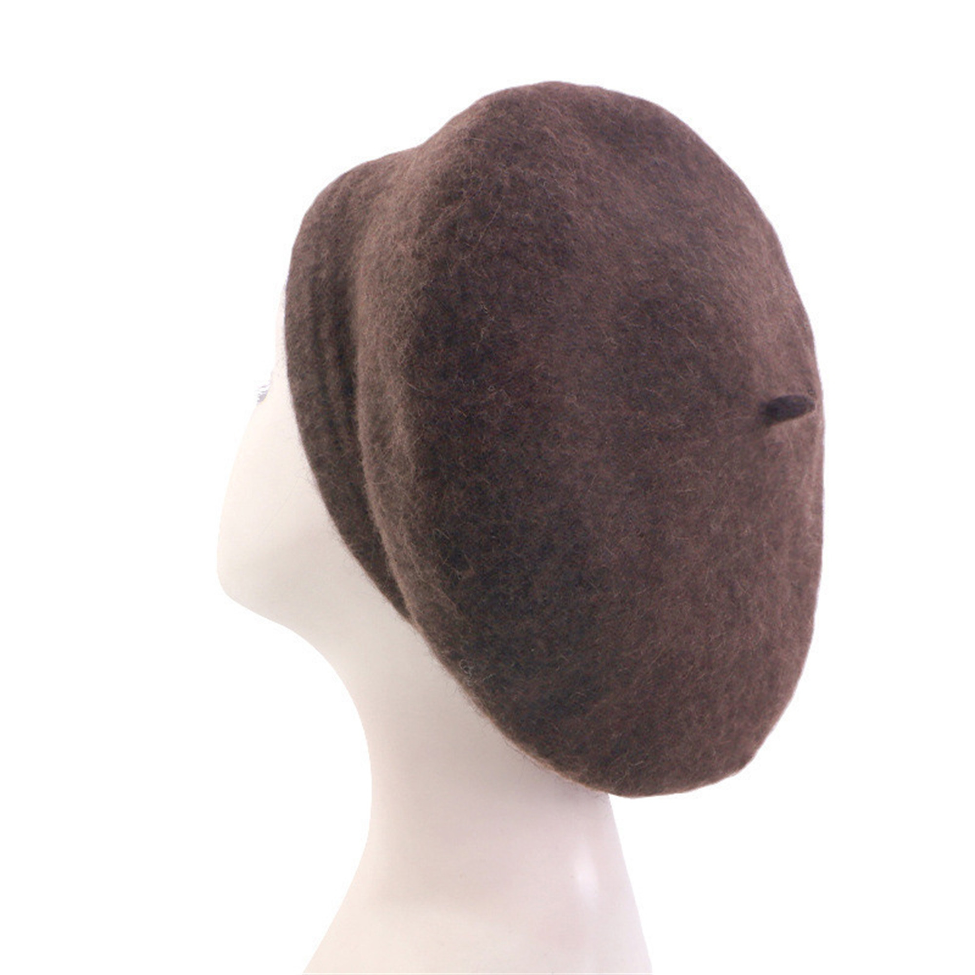 womens french beret hat lightweight solid color winter - Temu display picture 1