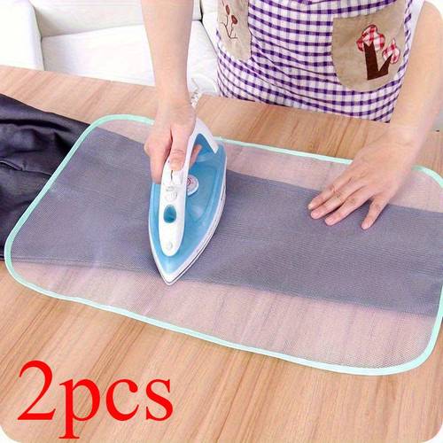 item picture home ironing insulation mesh mat ironing protective mesh cloth steam ironing mat cloth random color