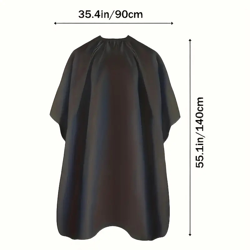 professional hairdressing apron adjustable   design durable and easy to clean fabric large size   apron adult length breathable quick dry hairdressing cape with adjustable shoulder straps comfortable for styling and shaping Product details 2