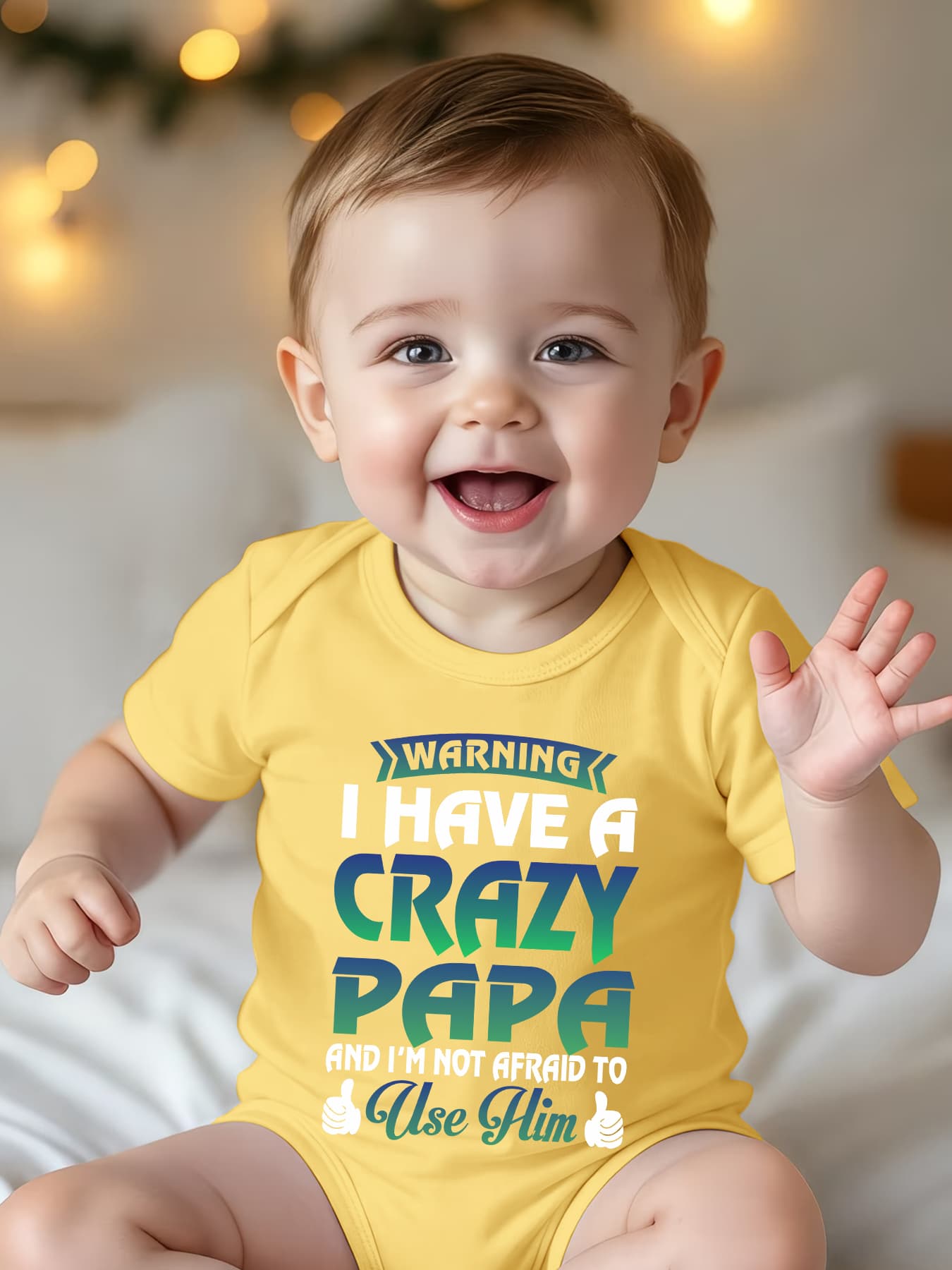 papa baby boy clothes sold on Temu United States