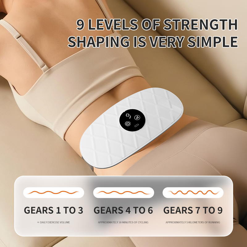 High-Frequency Fat Burning Massage Device - 6-in-1 Slimming Machine with 9 Intensity Levels, 90% Full-Body Coverage, 38,000 RPM Vibration for, Muscle Toning & Cellulite - - Electronic Massager for Home Use, 15-Minute Workouts = 1-Hour, Ideal for Core & Full-Body Fat Burning, Compact & Easy to Use with, Massager For Body, Body Massager - Image 9