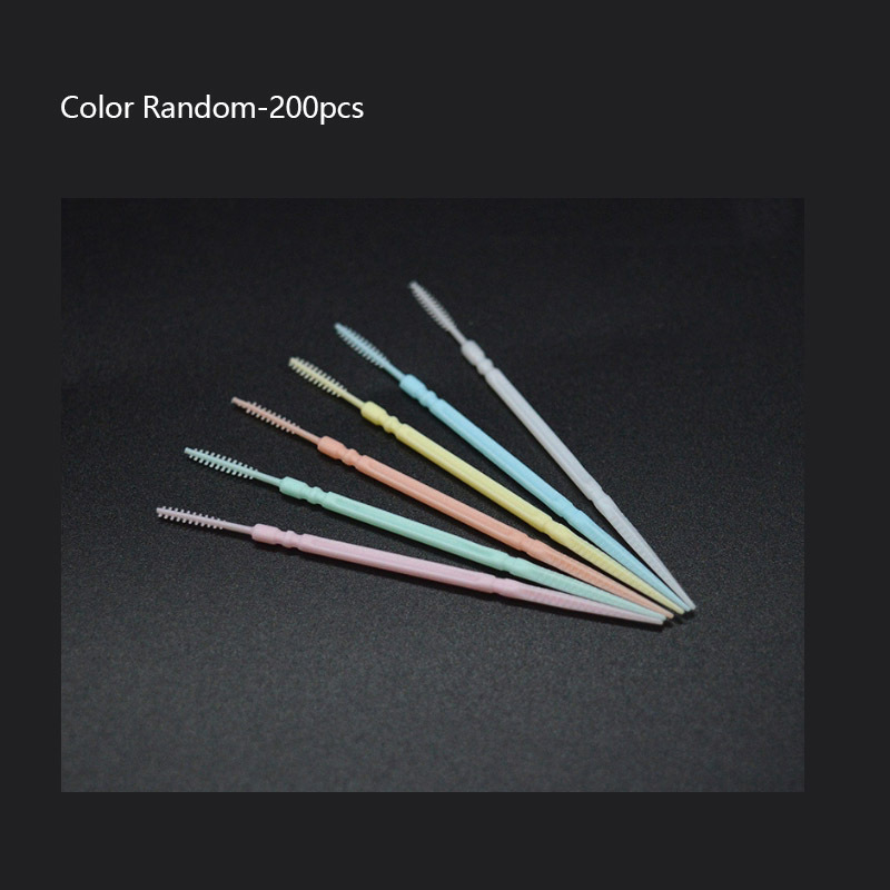 200pcs Oral Care Toothpicks, Deep Cleaning Dental Floss Picks Random