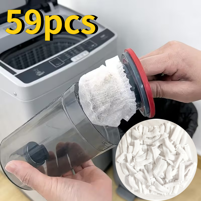TEMU 59 sacchetti filtranti usa e getta per aspirapolvere, sacchetti filtranti per aspirapolvere, set per e pavimenti, compatibili con la maggior