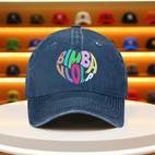 1pc Abstract Fashion Baseball Cap with Adjustable Snapback Design, Lightweight for Hiking and Everyday Use - Perfect Gift for
