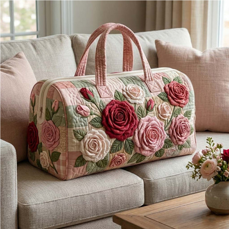 Image of Luggage Tote Bag - Large-capacity Cabin-suitable Travel Handbag With Zipper Closure, Machine Washable Suitable For Weekend Trips, Airplane Carry- & Daily , 2d Flat