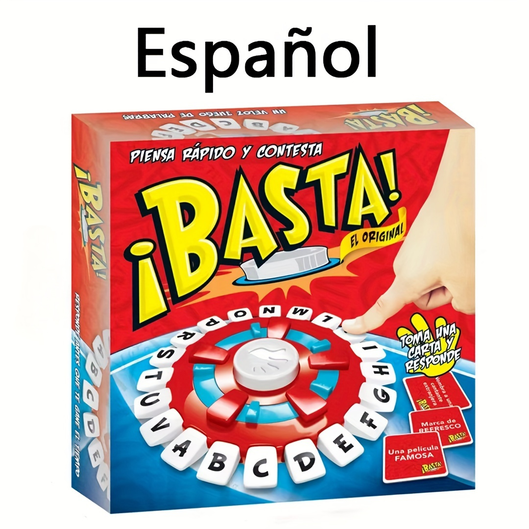 

1pc Basta Spanish - - For Letter - Pvc, -, 3+,