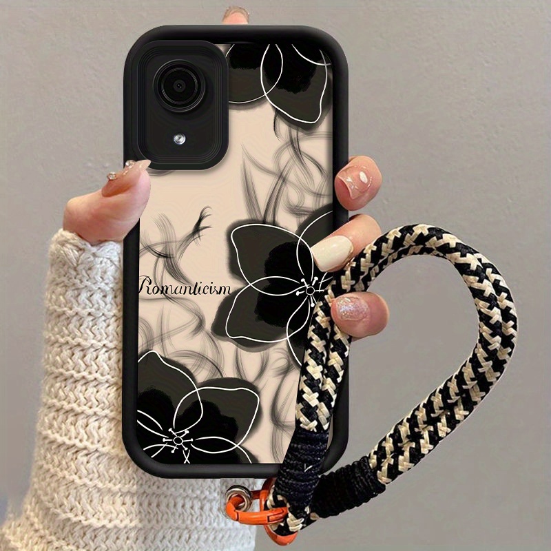TEMU Funda elegante para for Samsung Galaxy A03 Core con cordón, para hombres y mujeres. Funda protectora suave y caídas de TPU de calidad, accesorio