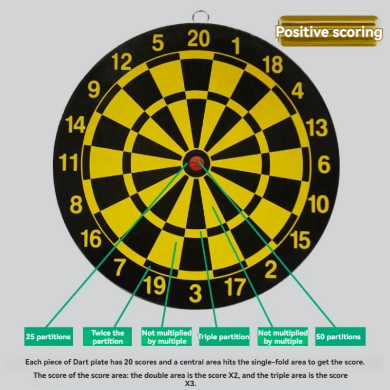 Professional Indoor Dartboard Set for Home Use