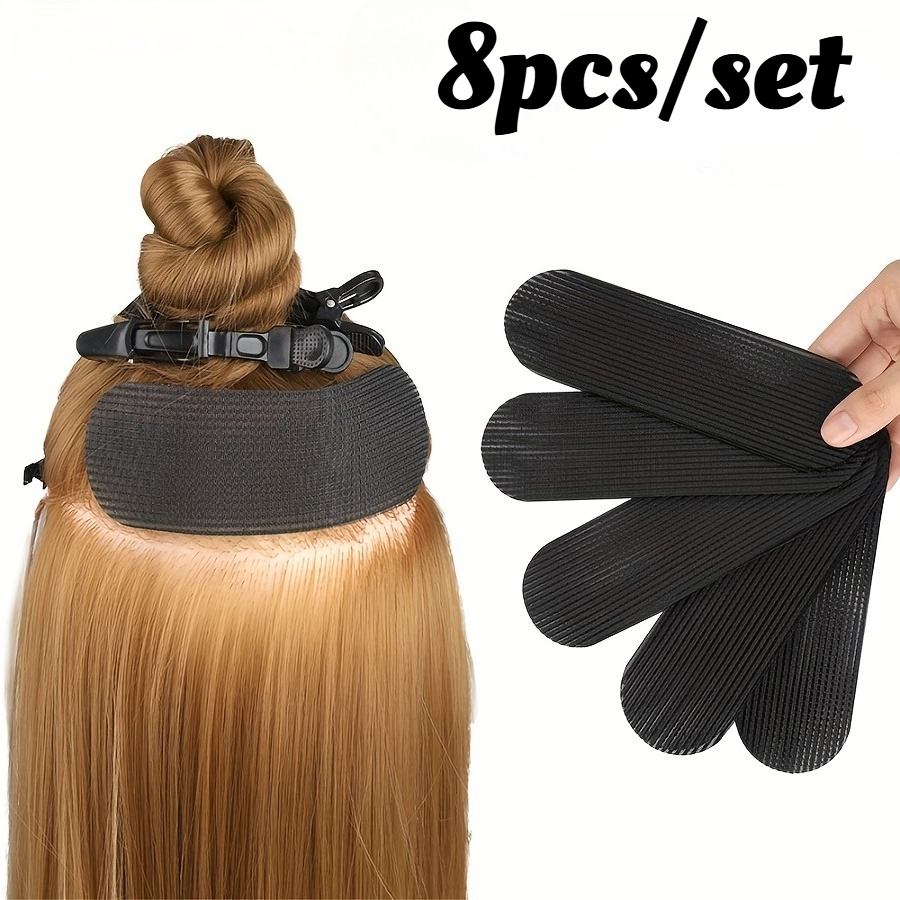 TEMU Hair Cutting Tools - 8pcs Hair Patches Set, Hair Clip Organizers Supplies For Hairdressers And Beauty Salons And Additions For Hair Extensions