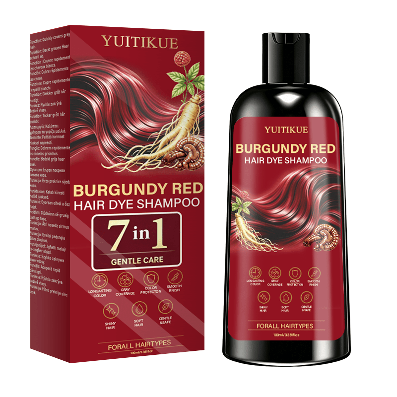 Image of 100ml In 1 Hair Dye Shampoo, Containing Natural , Can Quickly Color In Just , Development, Moisturizing And Anti Frizz Care, Suitable For Men And Women As A Salon Grade Household Hair Dye Product