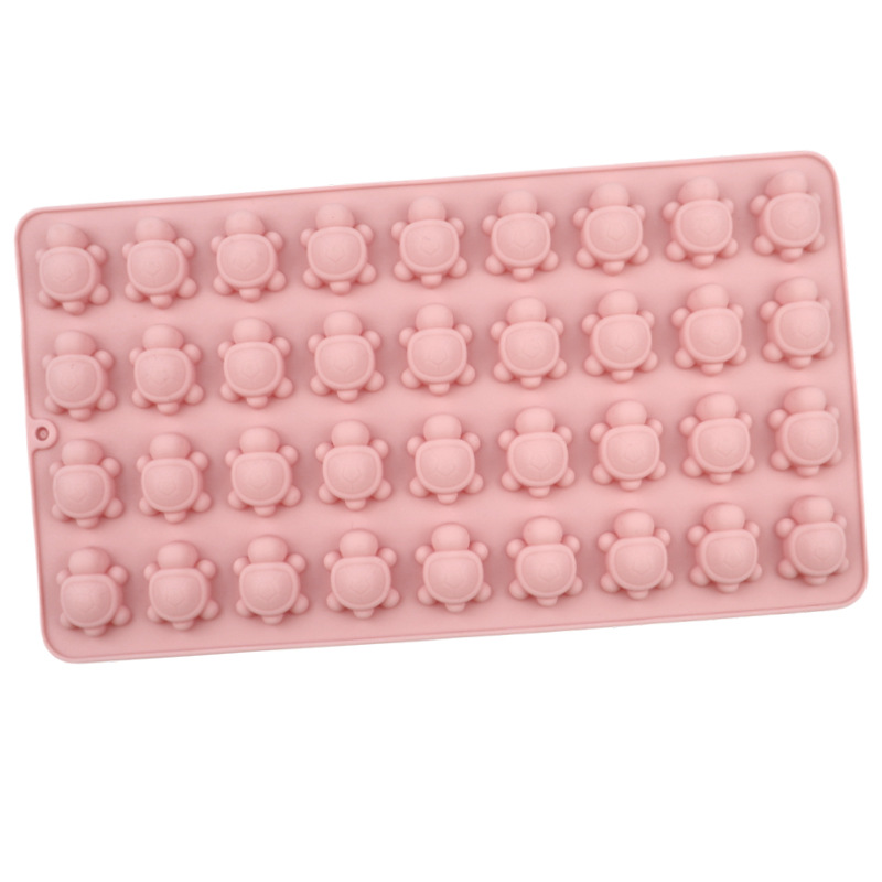 Image of 36- Mini Turtle Silicone Mold, Small Turtle Decorative Silicone Mold, Suitable For Chocolate, Candy, Ice Block, Cake Decoration, And Dessert Baking