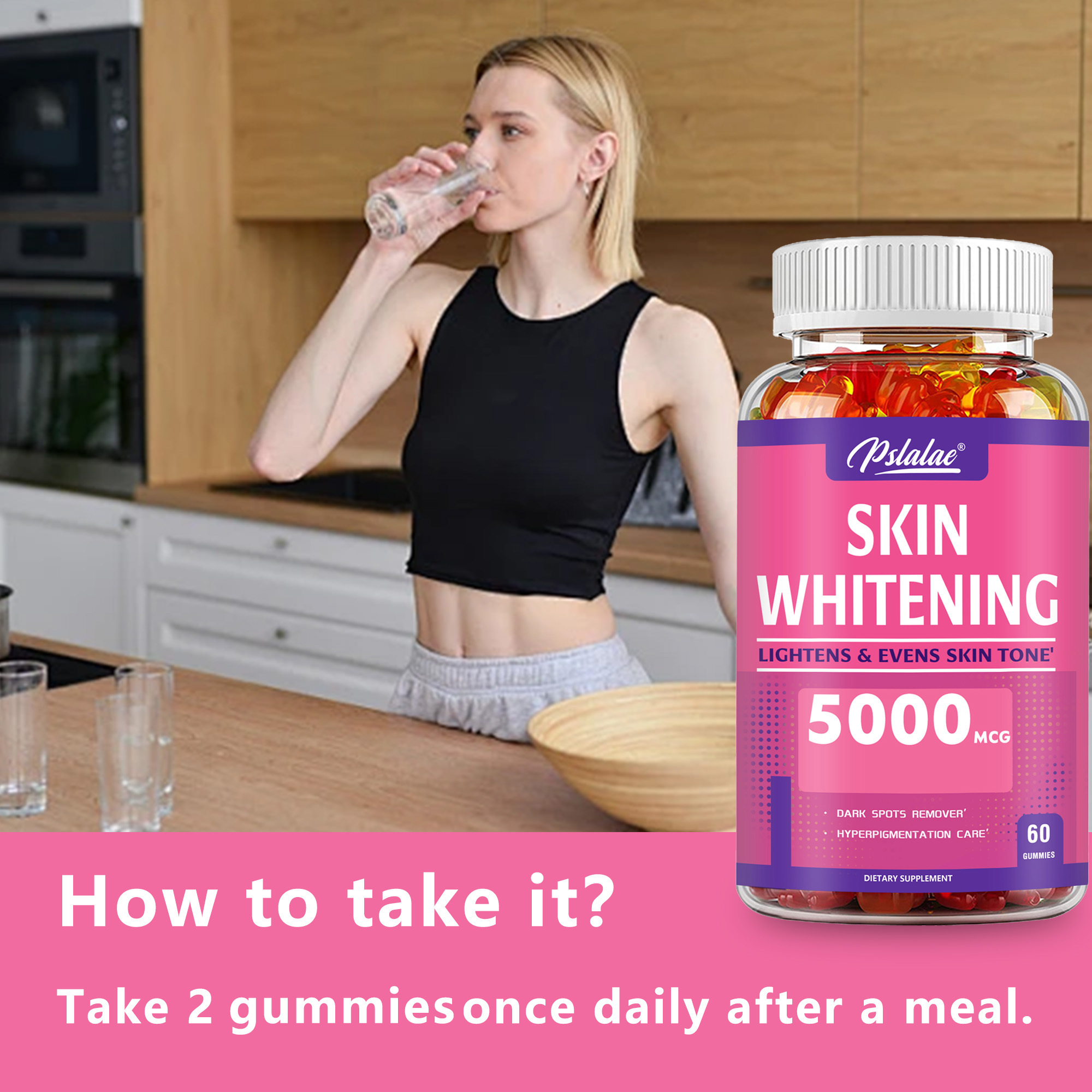 skin whitening l glutathione supports