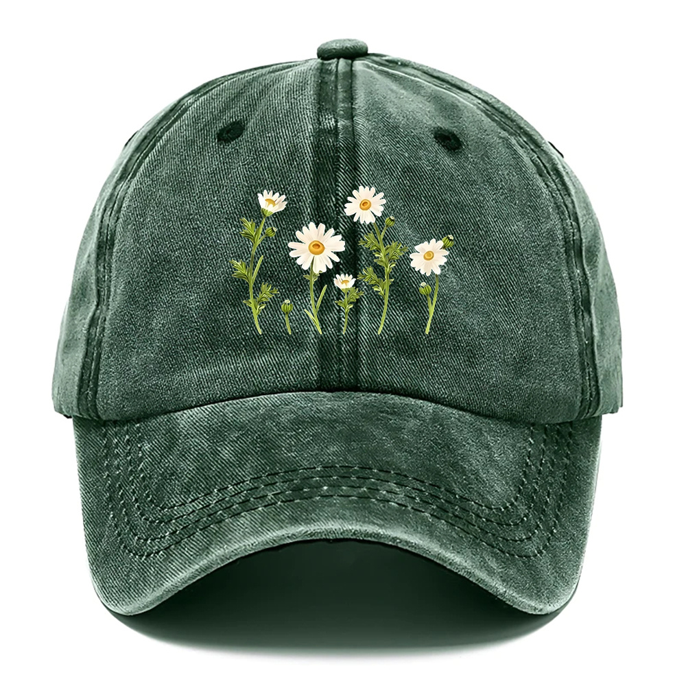 Image of 1 Floral Print Hat, Women's Casual Hat, Fishing Hat, Breathable Hat, Holiday Top Hat, Suitable For , Style