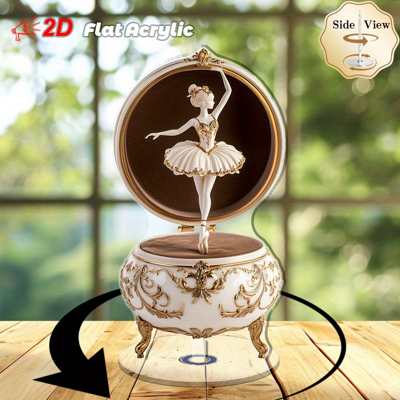 Amazon Music Box With Black Ballerina Dancer Ballerina Piano Music