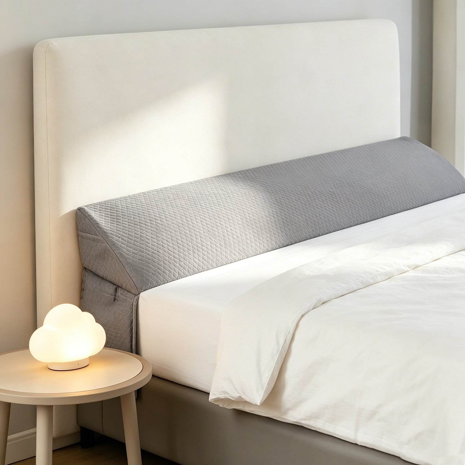Bed Wedge Pillow - Bed Filler Mattress Wedge Headboard Pillow Close The Between Your Headboard Or Wall For Sleeping Backrest Pillow