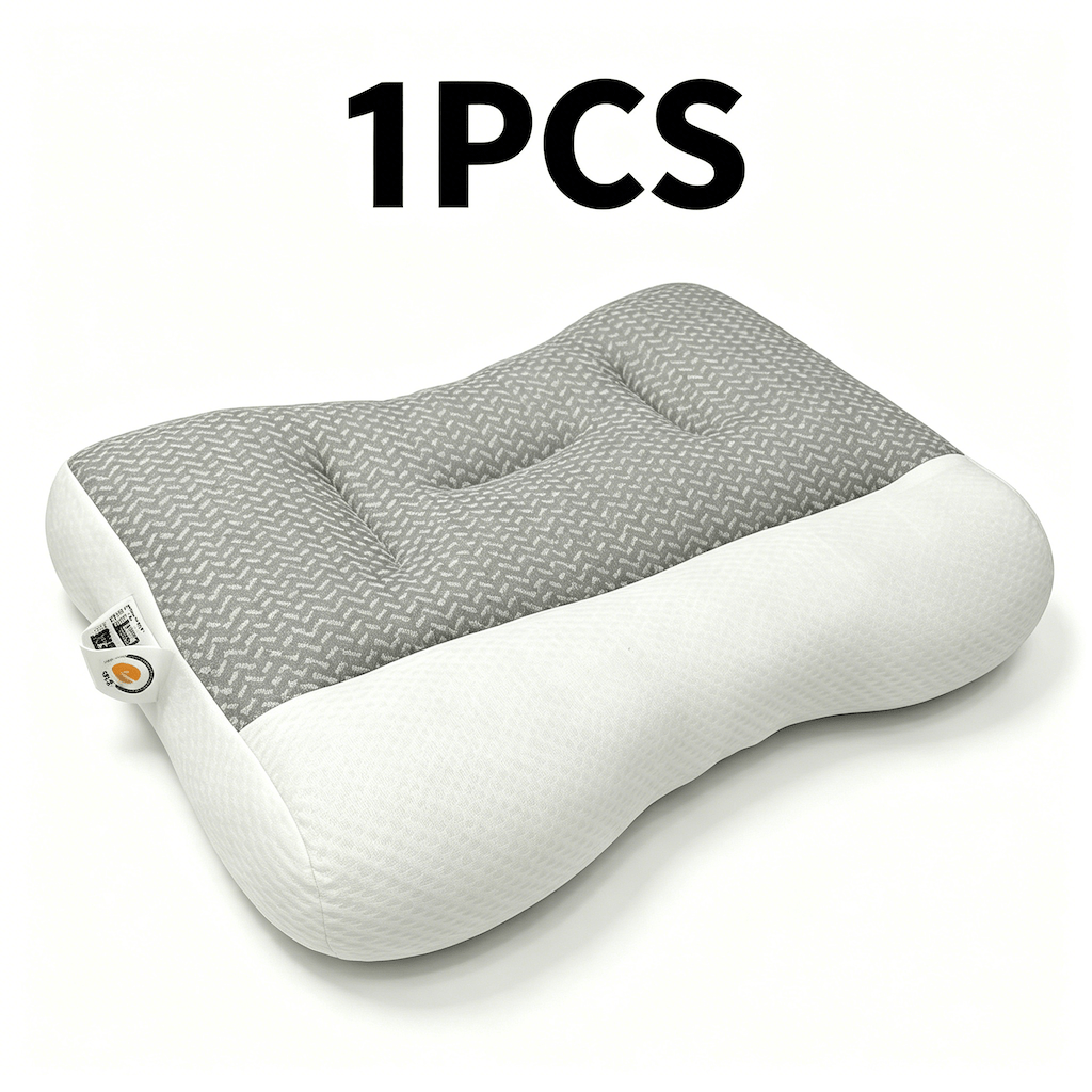 Image of 2/1pc Neck Pillow, High Quality Pillow Core, Ergonomic Neck Pillow, Standard Sofa Neck And Shoulder Massage Pillow, Side Pillow, Back Pillow, Belly Pillow - Multi- Pillows