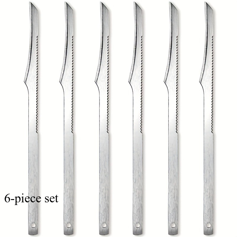 Image of Nail Art Tool Set, 6pcs Stainless Steel Foot Razor For Dead Skin Removal, Light Beige, Unisex Foot Care Tool