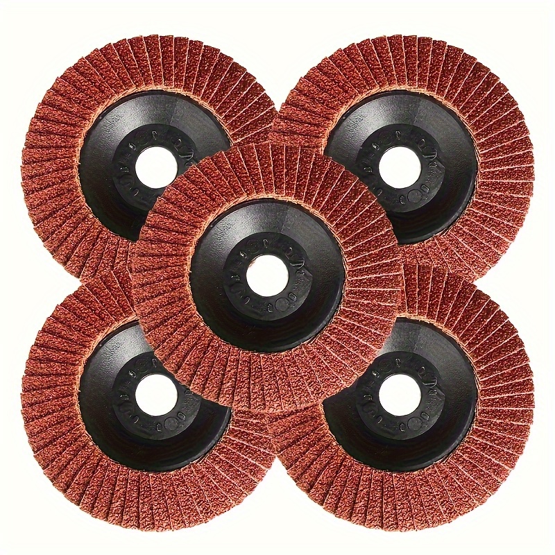 TEMU 4/5/9pcs 4-inch Diamond Grinding Wheel, Heavy-duty Metal Rust Removal Polishing Disc For Angle Grinders - Durable Grinding Pad For Automotive,