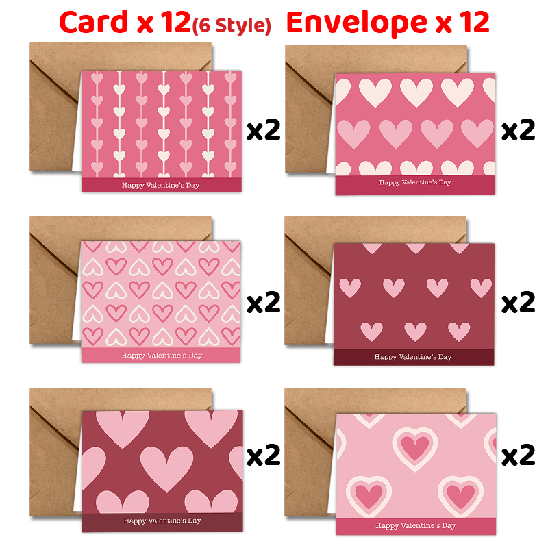 

24- 's Day Greeting Envelopes - Assorted For , , - For , , , Messages