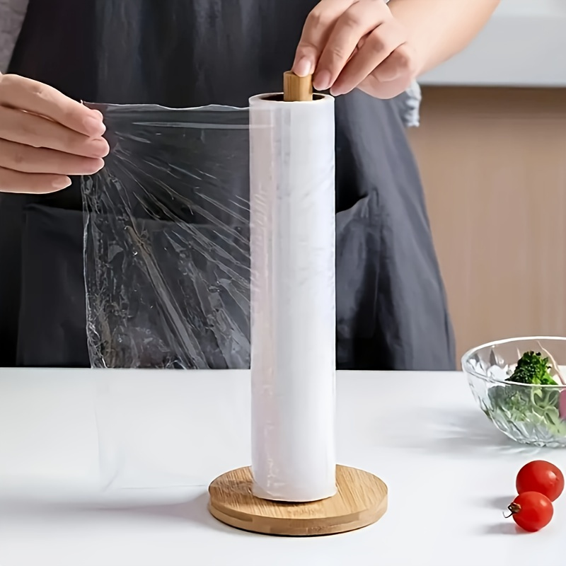 E-shop Papierrollenhalter für Küche und Esszimmer - Freistehendes Rollenpapier-Aufbewahrungsregal für die Arbeitsplatte, vertikaler Organizer, für