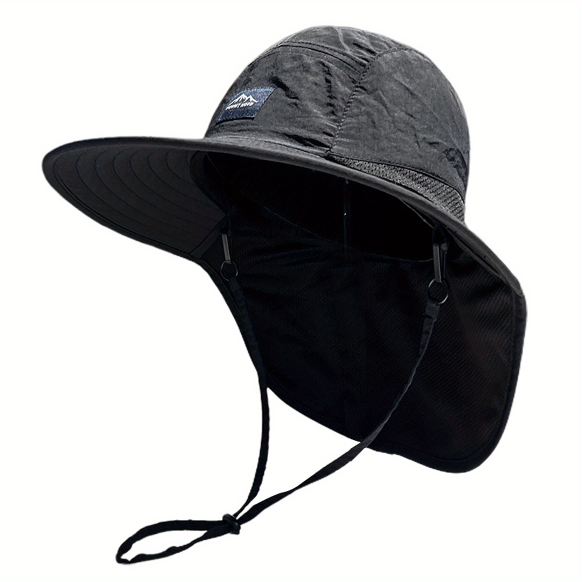 mens womens upf sun hat wide brim neck flap upf sun Temu Canada