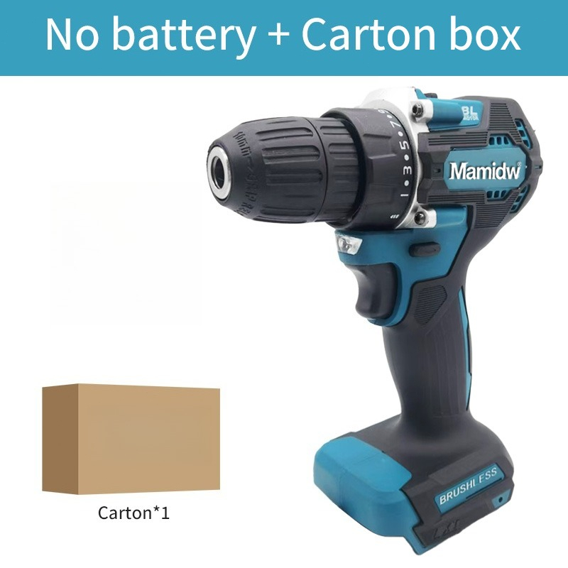 Image of Mamidw Cordless Drill/driver (tool ) | Variable Speed & 21-position Clutch, 1850 Rpm | Led Light For Home & Assembly, For Makita 18v Battery Pin