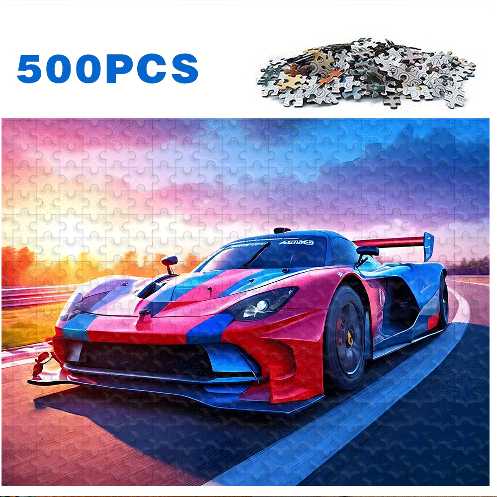 500/1000pcs Natural Landscapes Jigsaw Puzzle, Creative Art Gift
