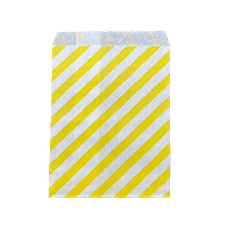 TEMU Cadeau pour elle/lui 20pcs 13X18Cm Sacs en papier rayés colorés, Sacs cadeaux pour de fête, Rangement de objets, Emballage et fournitures