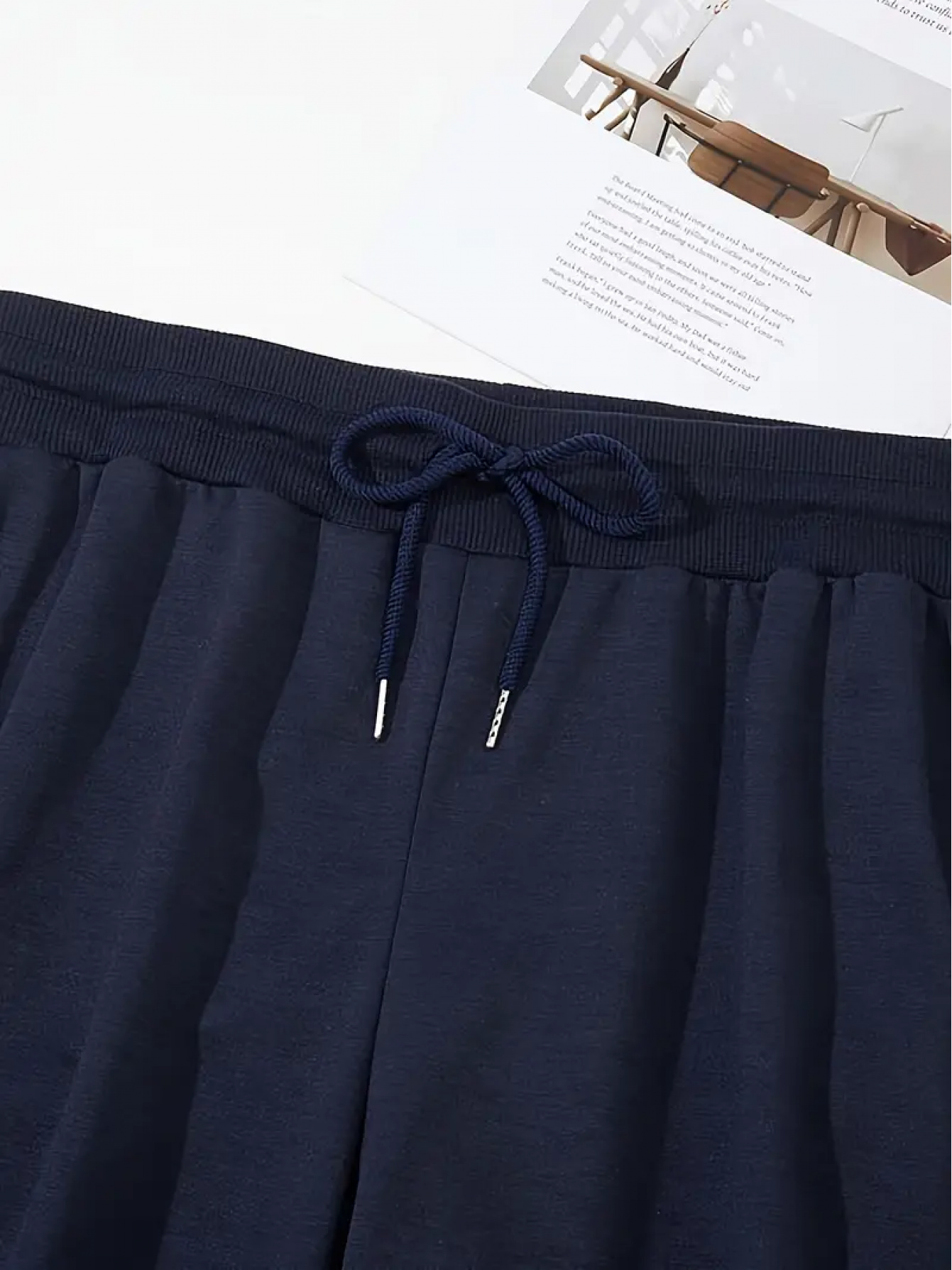 3pcs Men's Casual Sweatpants with Hood, 'Abidos Logo'Print design,Drawstring Design,Lightweight, Elastic, and Breathable, Suitable for Spring and Autumn Outdoor Sports. Loose Fit, Men's Sport Pants/Men's Long Pants, Running Pants, Workout Pants