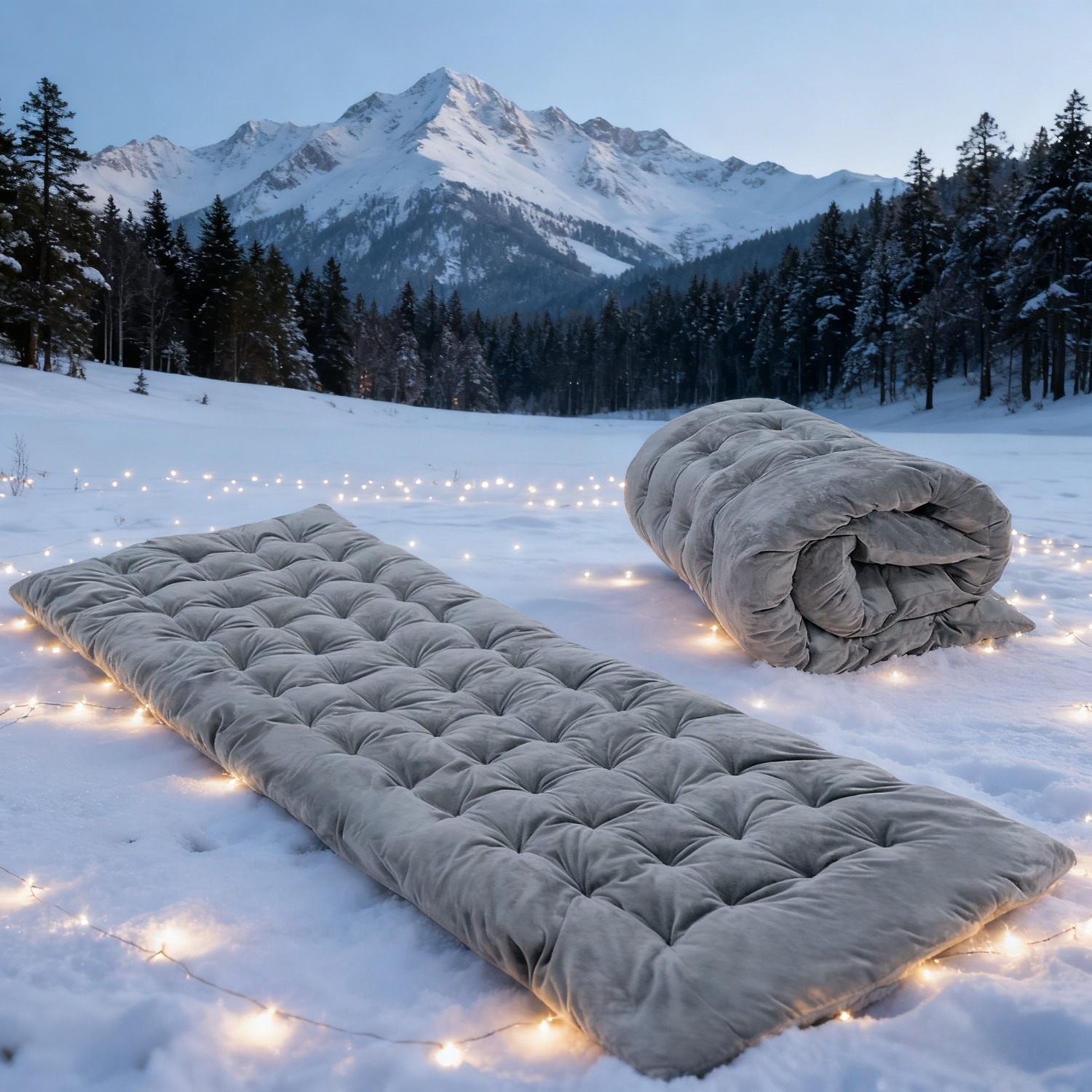 Folding Cot Pads For Sleeping, Soft Comfortable Velvet And Corduroy Camping Cot Mattress Pad For Backpacking Hiking, & Grey