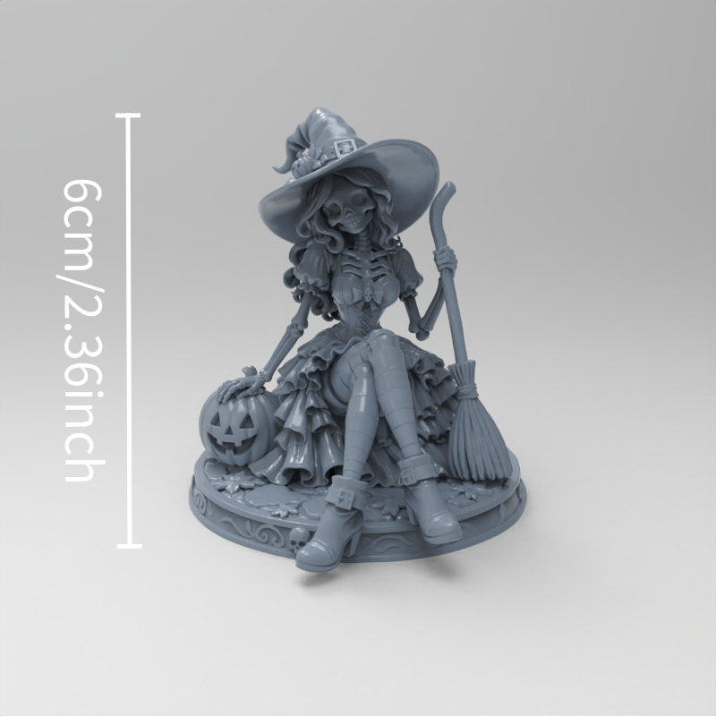 TEMU Pumpkin Miniature Figure - High- Resin Suitable For Tabletop Rpgs, Board Games, Terrain &, Permanent Base Statue For Diy Painting Collectors,