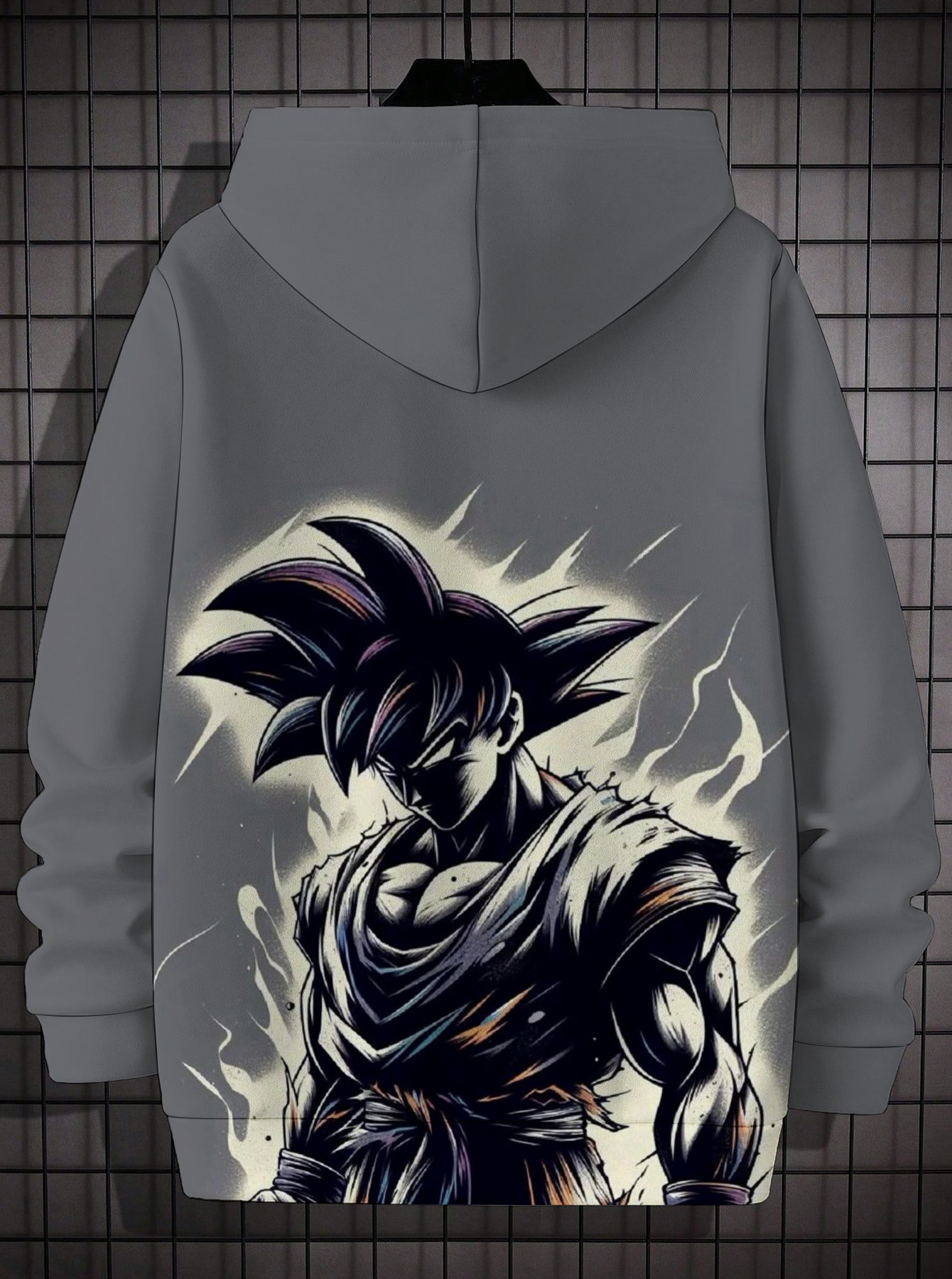 DRAGON BALL Men's Hoodie close up print