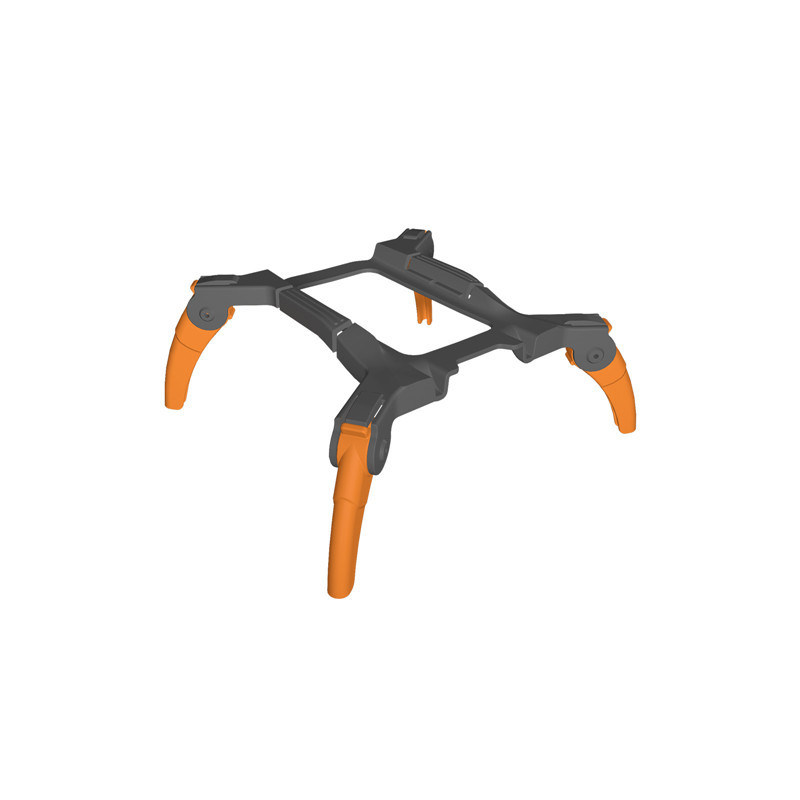 TEMU de aterragem para drones DJI Mini 2/ Mini 4K, protetores em ABS em com pés de liberação rápida, proteção melhorada para drones DJI