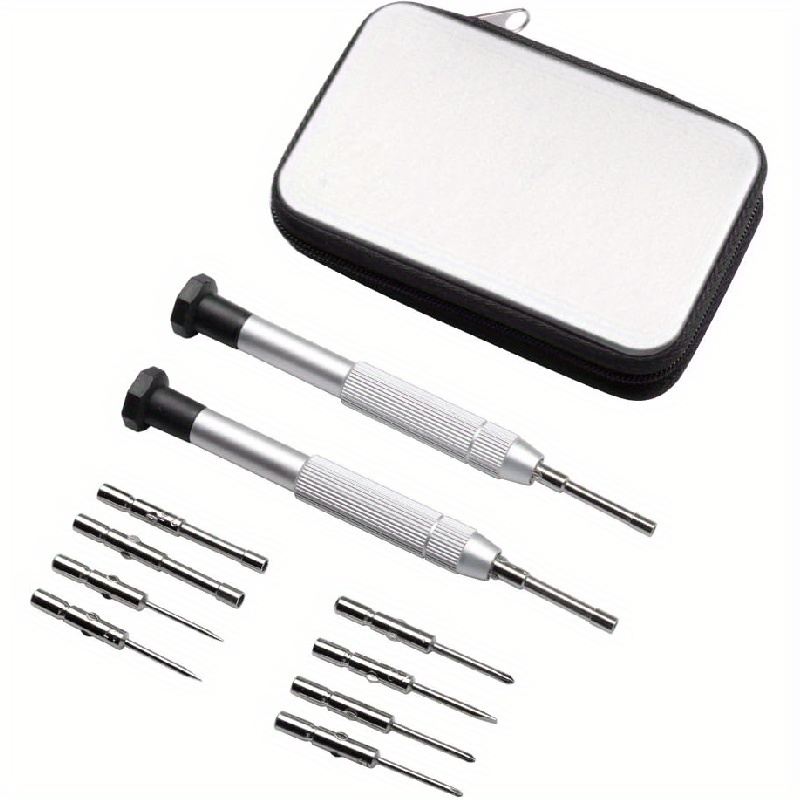 1   screwdriver kit for eyeglasses watches cellphones clocks non electric repair tools with case portable no required Product details 2