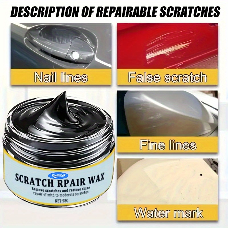 TEMU Car Scratch Repair Cream Is Easy And Fast To Apply, Requiring No Painting, And Works For All Types Of Vehicles, Including Trucks And Motorcycles