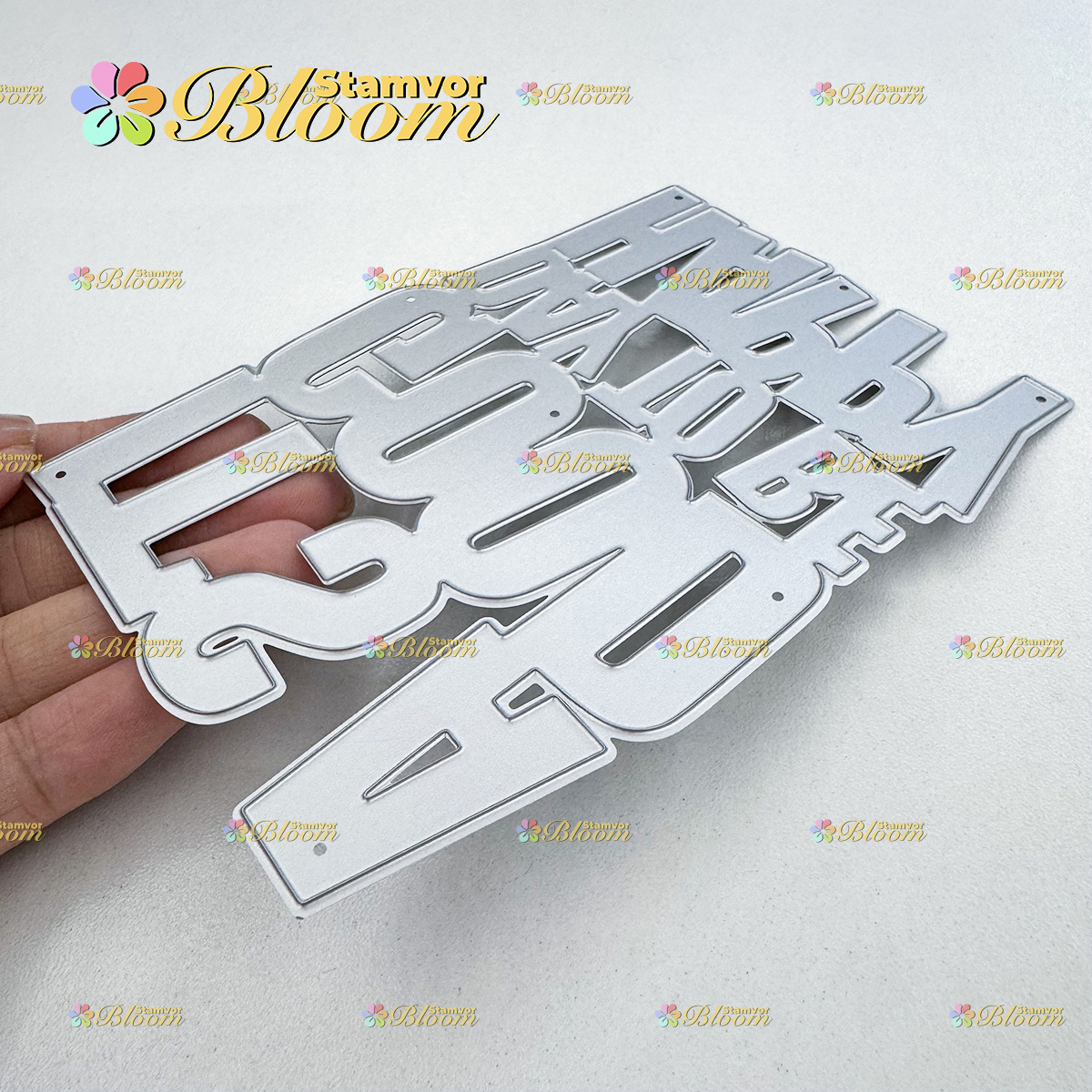 TEMU Original Lovely Big Words 's Metal Cutting Dies Reusable Craft Die Cuts Scrapbook Paper Cutting Dies For Greeting Card Photo Album Decor