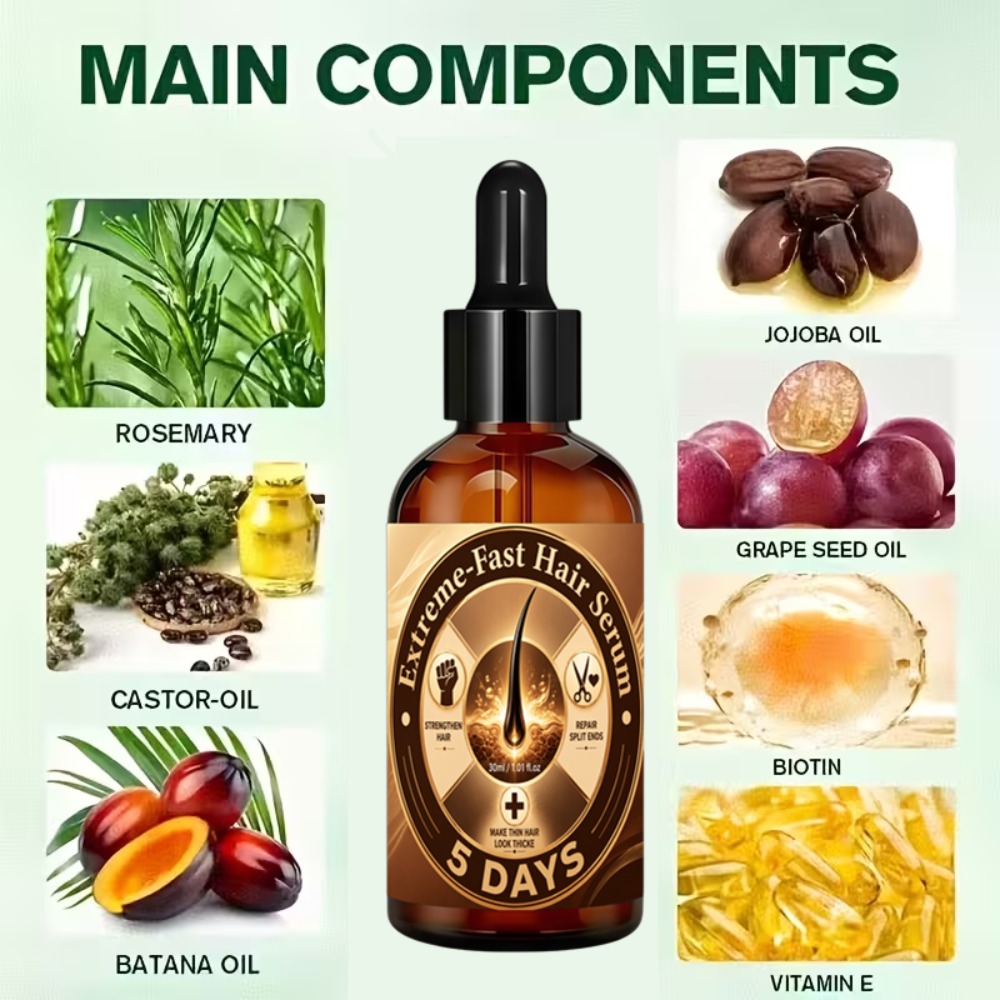 Fast Hair Builder for Moisturizing Bald Areas