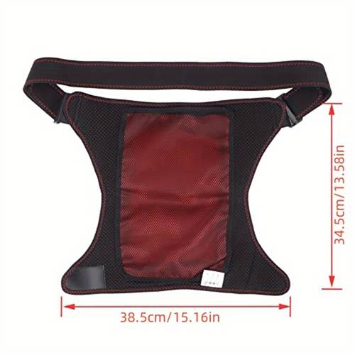 Heated Support USB Electric Heating Support with 3 Massagers Vibration and Heating Settings