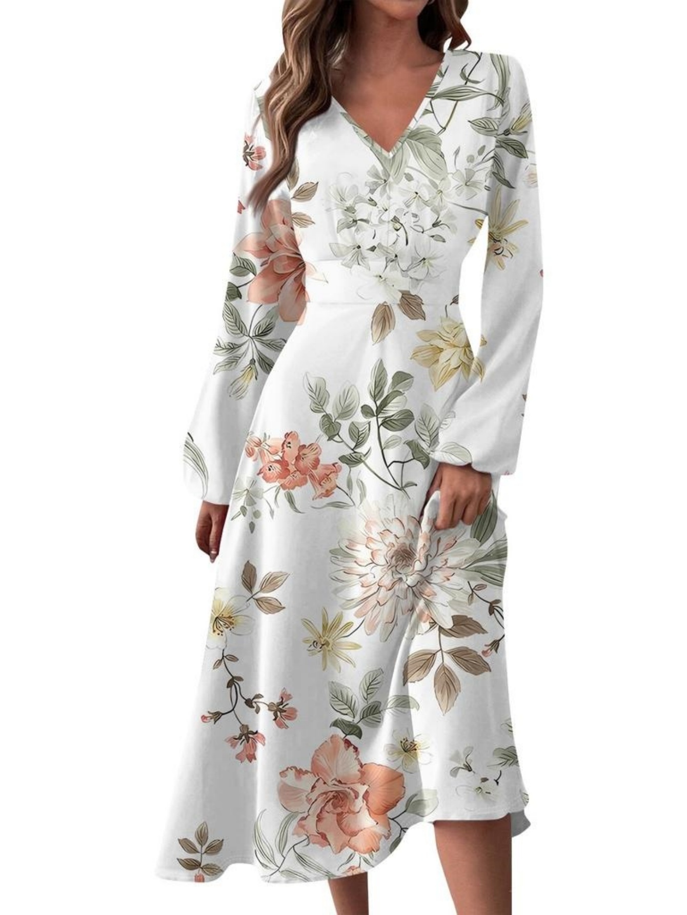 pastel dress sold on Temu United States
