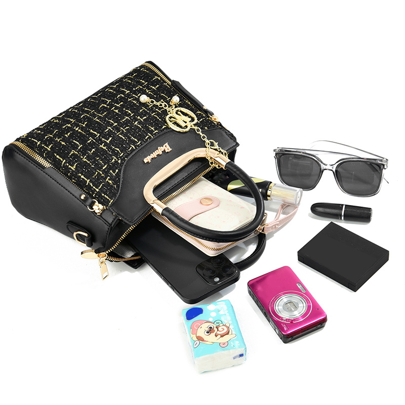 womens bag set handbag womens summer niche design sense bag  display picture 1