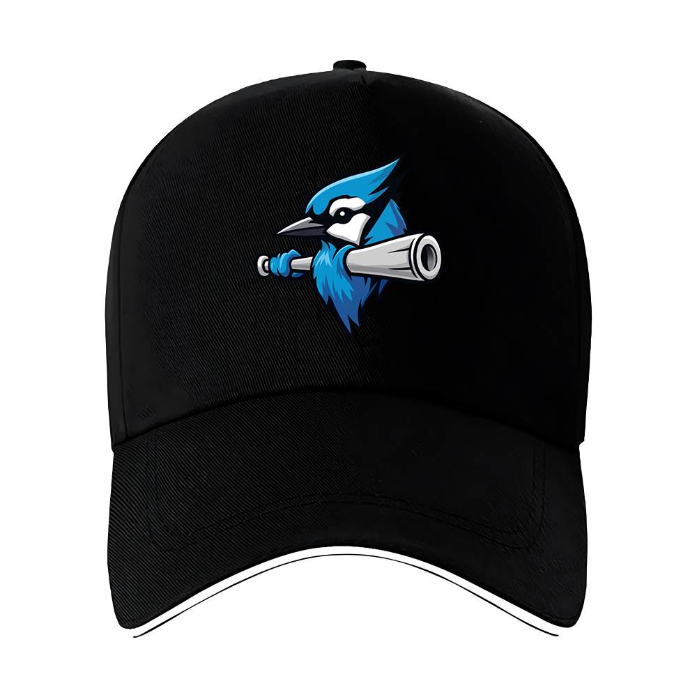 TEMU 1pc Bird With Baseball Bat Trucker Hat - Adjustable Suitable For &, Lightweight Unisex Casual Hat With Iconic Bird Graphic, For, Outdoor, Casual