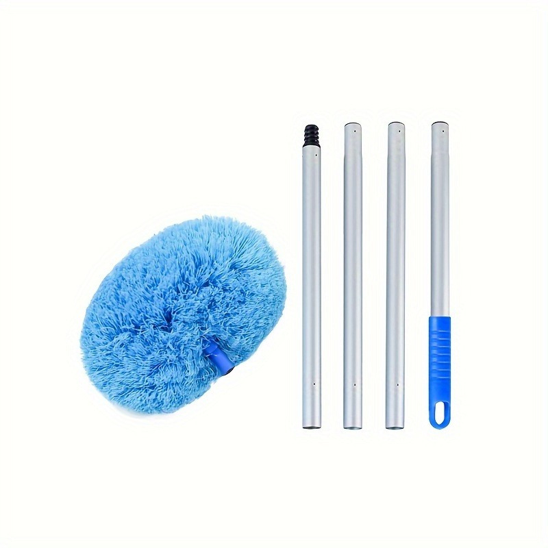 1pc versatile ceiling fan high ceiling duster with extendable pole washable microfiber dust collector for   cleaning of fans furniture cars ideal for bedroom living room outdoor use dusters for cleaning details 9