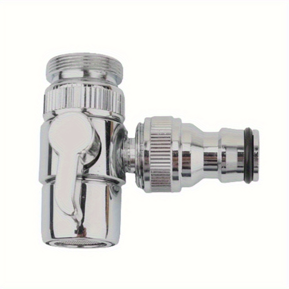 Image of Universal Pipe Connector - Mixed Kitchen Faucet Adapter, Suitable For Standard Garden Pipes, Kitchen And Bathroom Use, Garden Pipe Additions