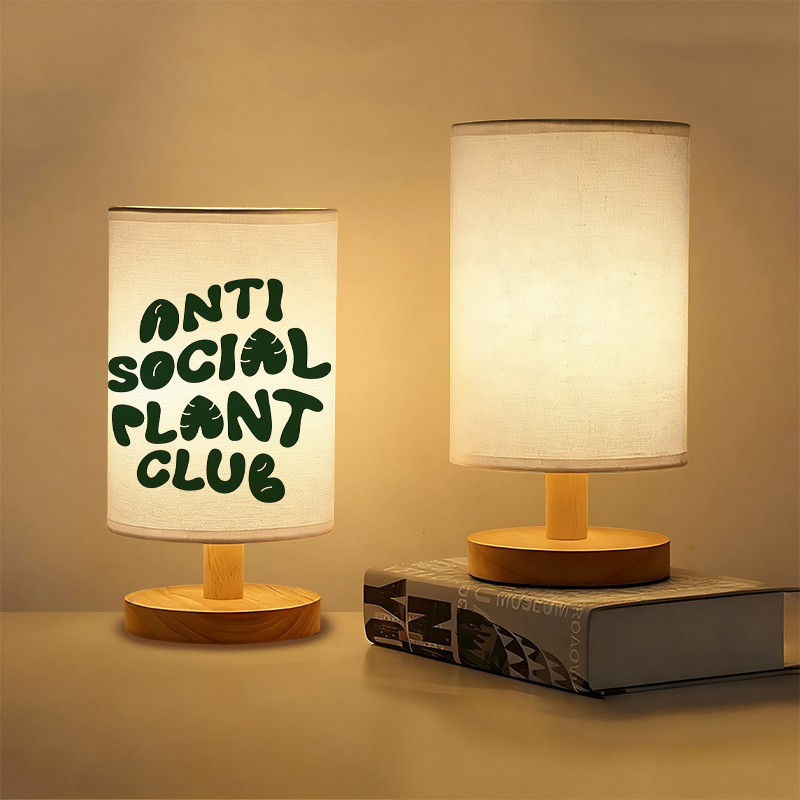 a modern usb powered linen table lamp with creative patterns   bedside decoration and for   an ambiance   room and bedroom it   an   gift for   1