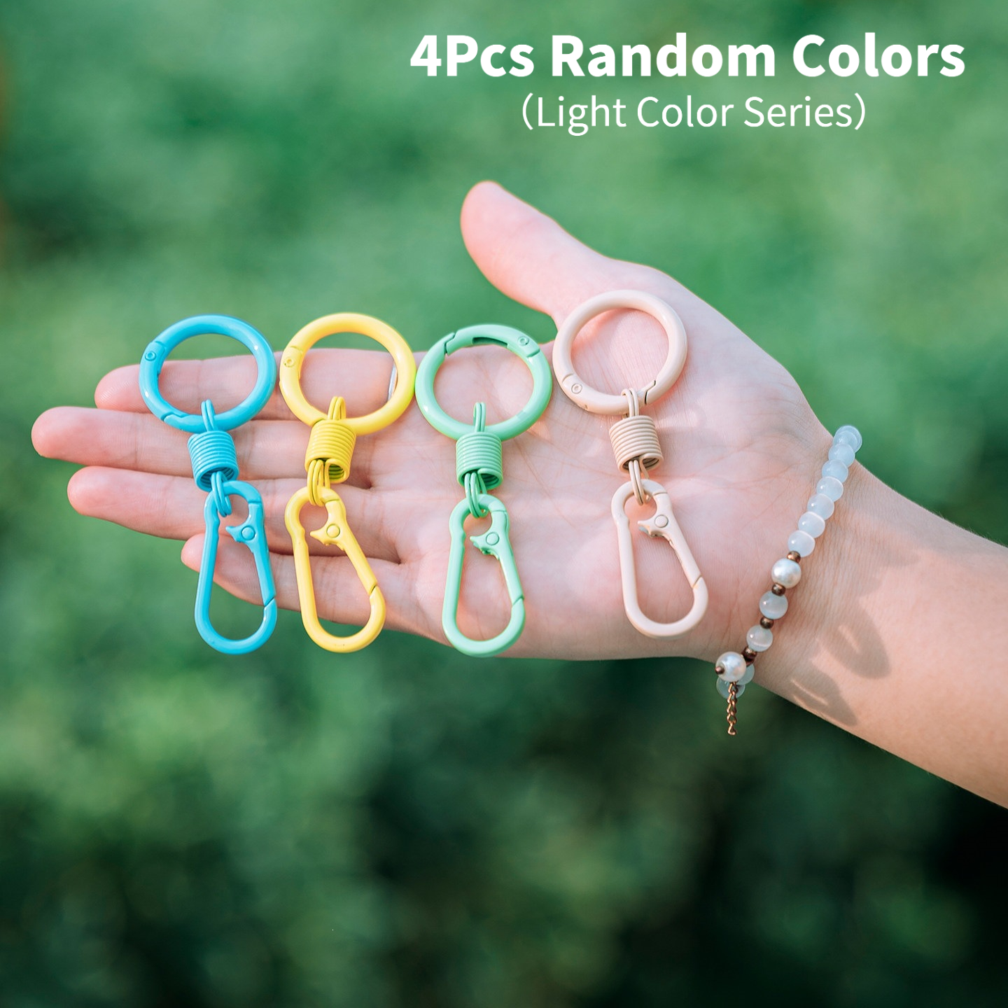 TEMU 4 Random Colors, Light/dark , Anti-theft Zipper Pull, Backpack Anti-opening Safety , Travel Luggage Anti-theft Lock, Portable Anti-mistake