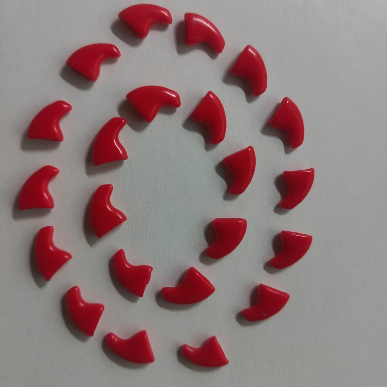 20 Protège-Griffes PVC Durables pour Chat - Armure -Griffure Moyenne, Plusieurs Couleurs, Accessoire de pour Animaux Toutes Saisons