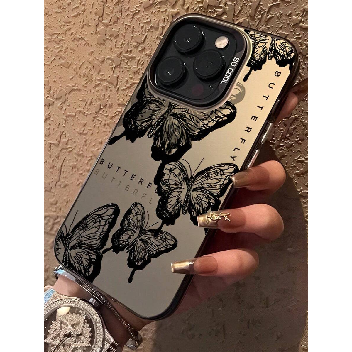 Image of Phone Case - Phone Case Featuring A Pencil Drawing Of A Black , Compatible With Models 16, 15, 14, 13, 12, 11, Pro Max, And X, Xs, Plus