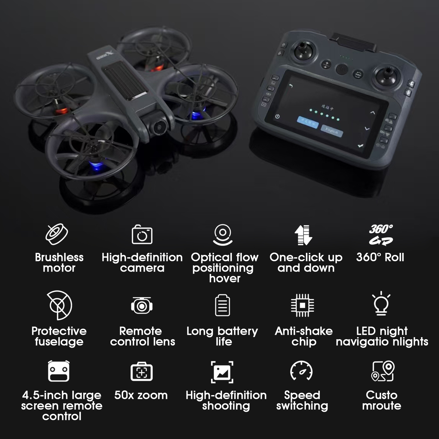 FPV Drone with 4.5