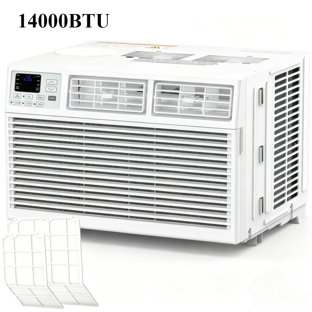 Window Air Conditioner Cools up to 550 Sq. Ft. 7 M...