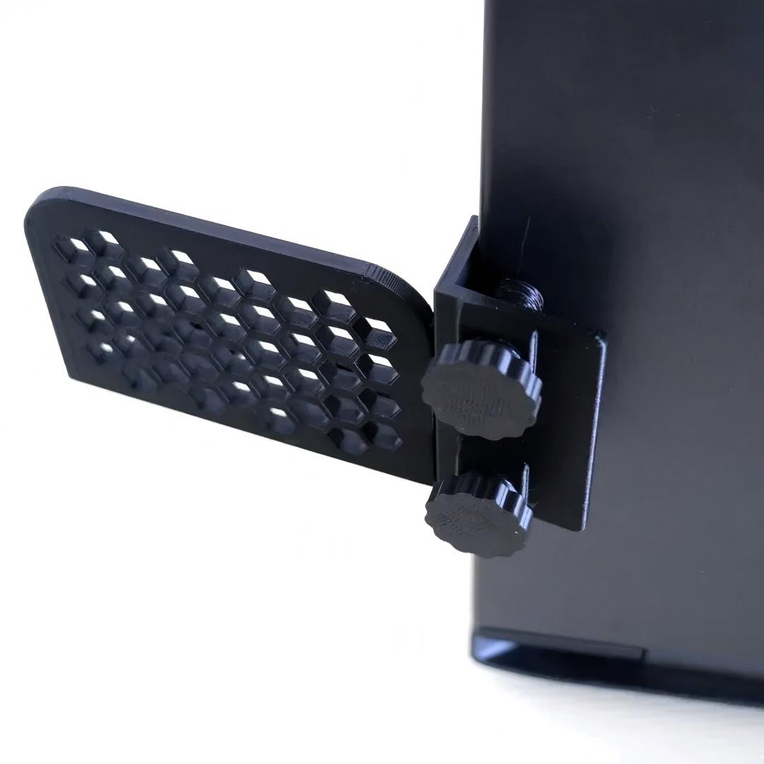 TEMU Support de téléphone pour écran d'ordinateur portable, se fixe sur le côté de l'écran d'ordinateur, vous aide à travailler plus efficacement,